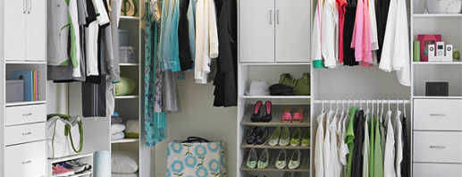 What are the wardrobe rooms? Photos with design projects