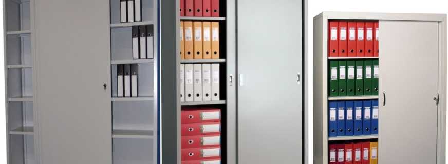 What are the metal cabinets for offices, their features