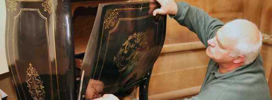 How to restore antique furniture, useful tips