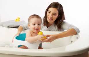 Variétés de chaises pour baigner le bébé dans la salle de bain, conseils de choix