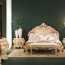 Luxe aristocratique des lits baroques, caractéristiques de conception