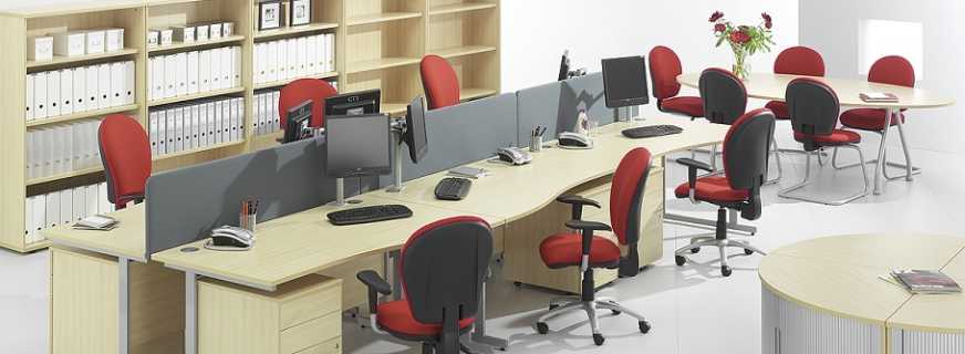Rules for arranging office furniture, expert advice