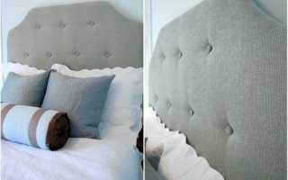 The nuances of making the head of the bed, how you can do it yourself
