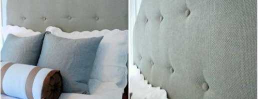 The nuances of making the head of the bed, how you can do it yourself