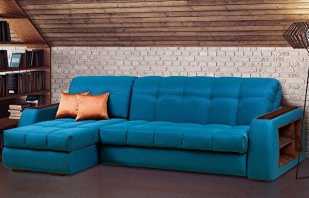 Sofa with accordion folding mechanism, pros and cons