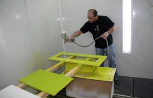 Methods of painting at home furniture made of chipboard, important nuances