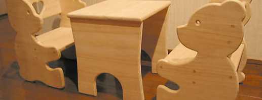 Étapes de la fabrication de meubles pour enfants à faire soi-même