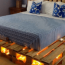 Making a bed from pallets, important nuances of work