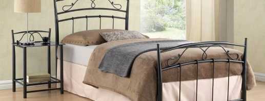 Detailed review of metal single beds, a place in the interior