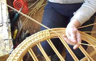 Making wicker furniture with your own hands, all the nuances