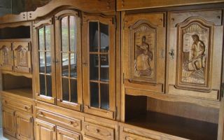 Features of oak furniture, the nuances of the choice and operation