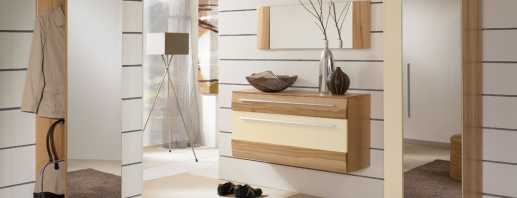 Options for furniture for the hallway in a modern style, and its distinctive features