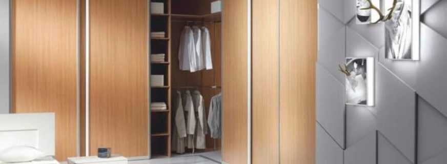 Overview of corner bedroom wardrobes, how to choose