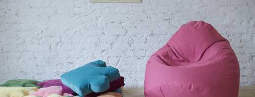 Pros and cons of bean bags, rules for choosing a quality product