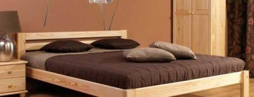 Existing models of solid pine beds, material quality