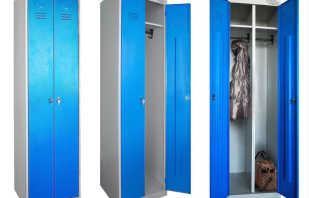 What are metal wardrobes for clothes, an overview of models