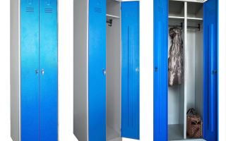 What are metal wardrobes for clothes, an overview of models
