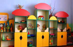 What are the options for furniture in kindergarten