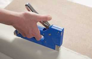 What are the furniture staplers, tips for choosing