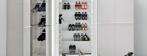 Overview of shoe cabinets for the hallway and important selection criteria