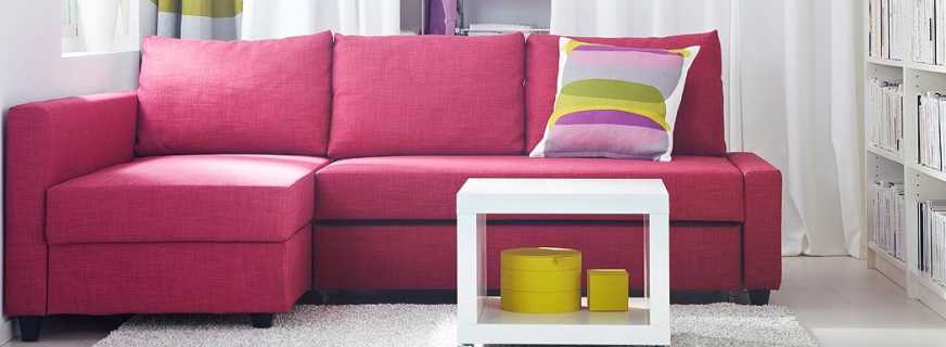 Varieties of Ikea corner sofas, popular models