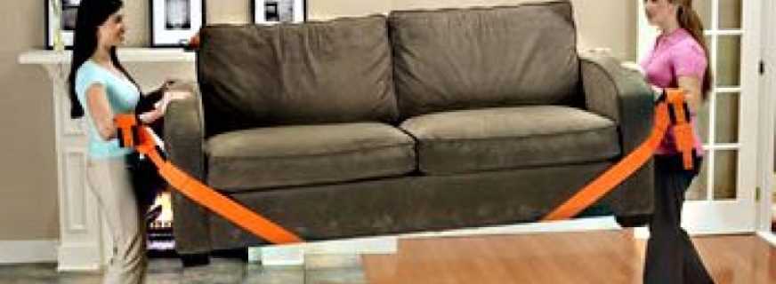 How to rearrange furniture in an apartment, important nuances, main difficulties