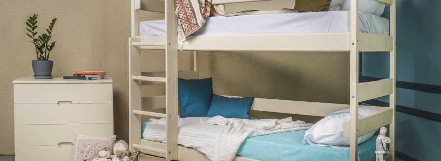 What bed is better to choose for two children, popular models