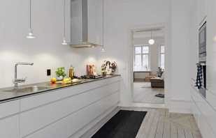 Beautiful kitchen design without upper cupboards, photos of ready-made options