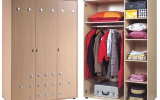 What are the small wardrobes for clothes, and their features