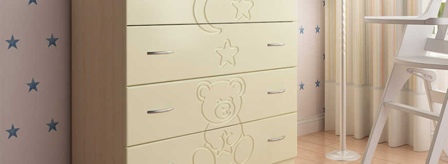 Overview of children's dressers for clothes, important nuances of selection