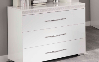 White chest of drawers options, how to choose