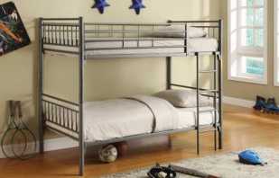 Features of a bunk metal bed, its selection and placement