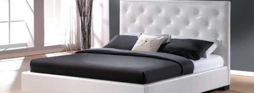 Modèles de lit en éco-cuir populaires, avantages matériels