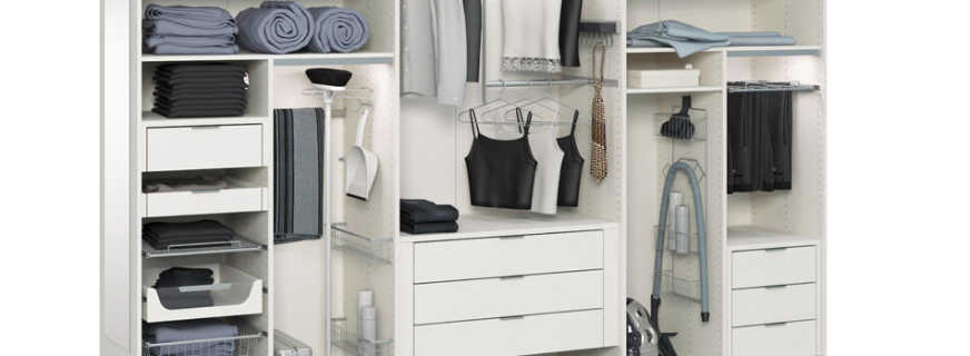 Options for filling wardrobes in the bedroom, which is better