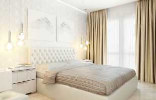 Options pour lits blancs, caractéristiques de conception pour différents intérieurs