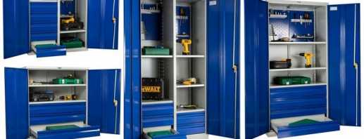 Criteria for choosing metal cabinets for tools, an overview of models