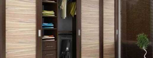 Features of built-in cabinets, how to choose