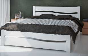 What are the white double beds and what features