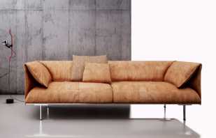Reasons for the popularity of high-tech sofas, varieties of models