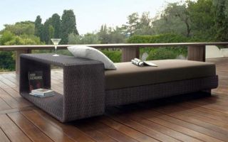 How to choose rattan garden furniture, an overview of models