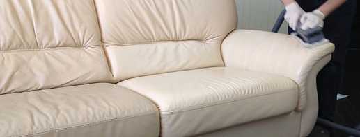 What are the means for cleaning leather furniture, tips for choosing