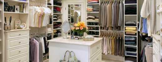 Rules for choosing the design of the wardrobe room, expert advice
