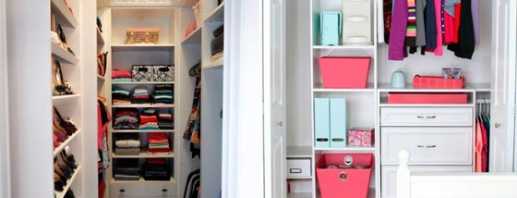 Tips for decorating small wardrobe rooms