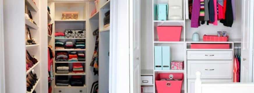 Tips for decorating small wardrobe rooms