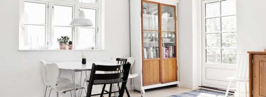 Caractéristiques des meubles de style scandinave, caractéristiques