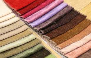 Types of upholstery fabrics for furniture, an overview of options