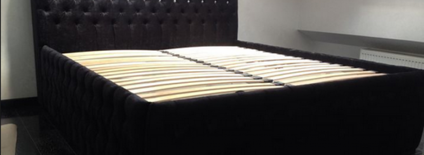 Faire des lits avec des strass, des options de décoration populaires