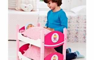 Popular bunk bed models for dolls, selection tips