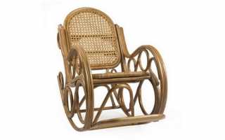 How to make a rocking chair with your own hands from wood, rattan, metal