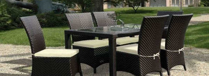 Artificial rattan furniture review, selection tips